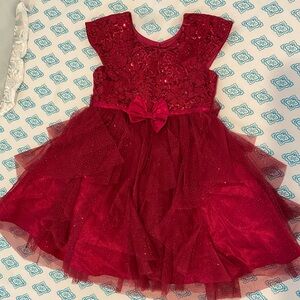 Red dress for girl beautiful design